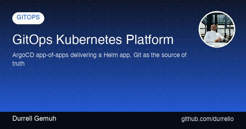 GitOps Kubernetes Platform
